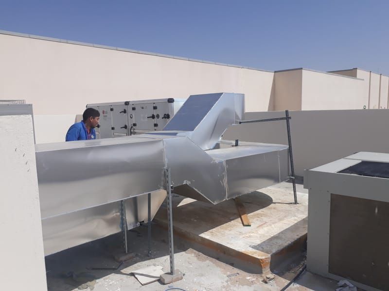 HVAC Project Site